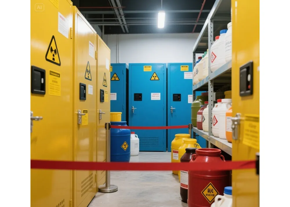 Sicurezza chimica: prevenzione dei pericoli sul posto di lavoro attraverso pratiche di conservazione sicure