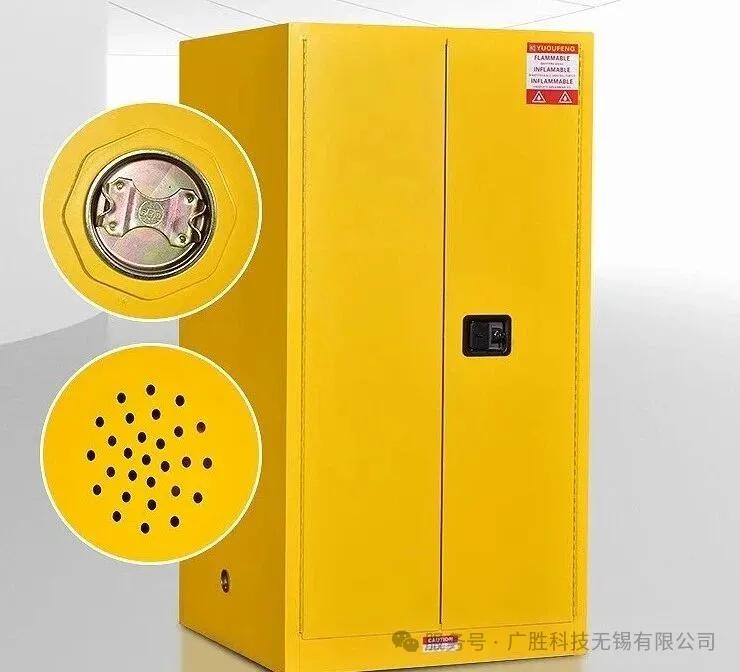 Il ruolo critico delle prese d'aria regolabili sugli armadi di sicurezza per materiali infiammabili