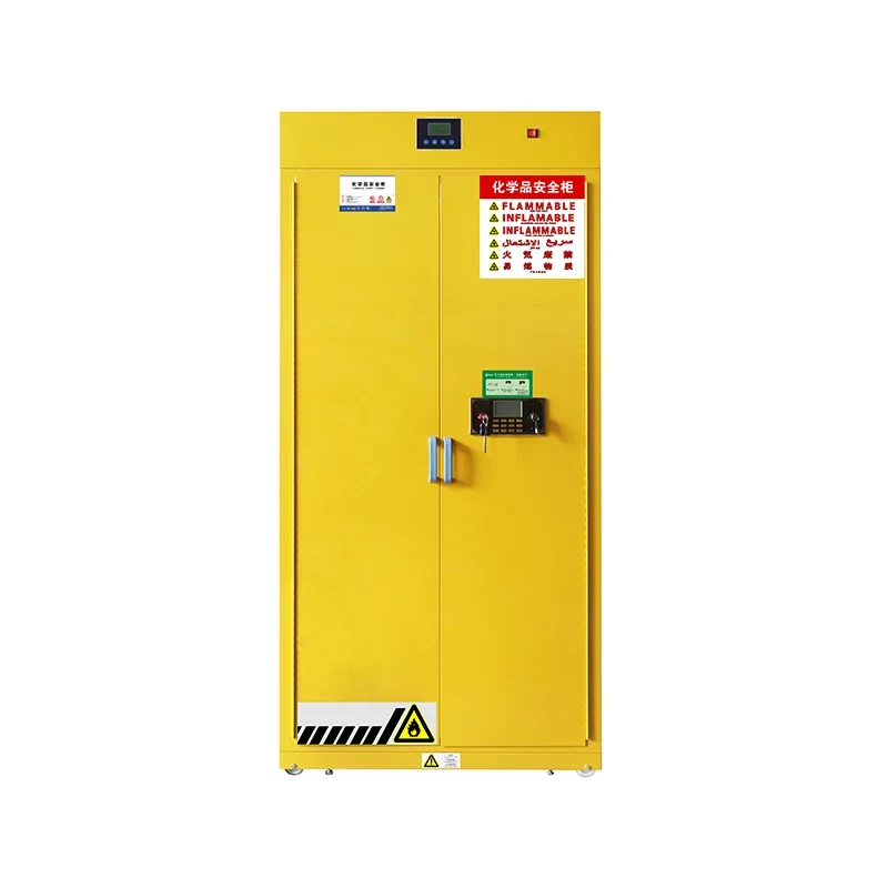 In che modo gli armadi per lo stoccaggio di sicurezza chimica con purificazione del gas migliorano la sicurezza e la conformità del laboratorio?